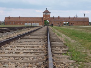Auschwitz-Birkenau camp memorial site